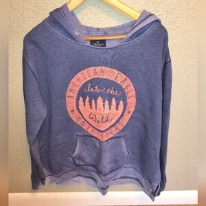 American Eagle Distressed Hoodie XL *GUC*